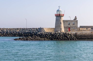 Howth Deniz Feneri ve okyanus