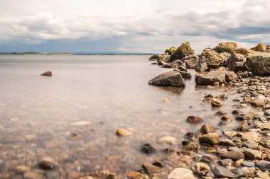 Galway South Park üzerinde Rocky Beach