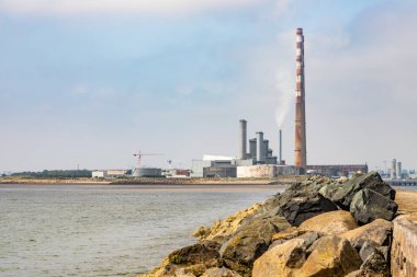 Dublin limanında enerji santrali