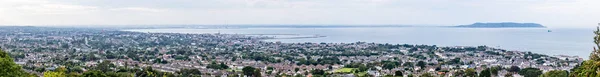 Panorama van de baai van Dublin — Stockfoto