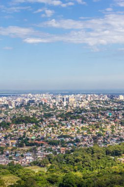 Porto Alegre şehri Morro Santana Dağı, Rio Grande do Sul, Brezilya