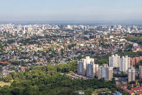 Місто Порту Алегр Гори Морро Сантана Ріо Гранді Сул Бразилія — стокове фото