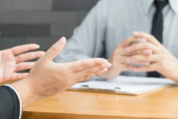 Job Interview Hiring Concept — Stock Photo, Image