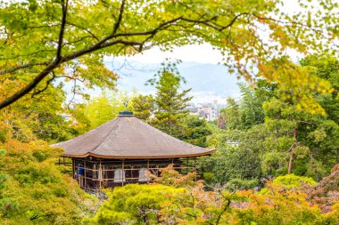 Kyoto gümüş Pavilion Ginkakuji Tapınağı, Japonya