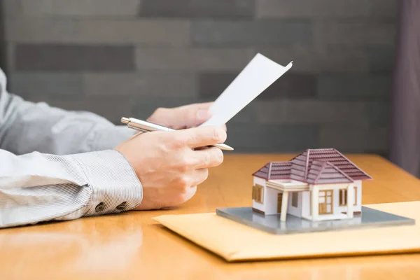 Documents Home Loan — Stock Photo, Image
