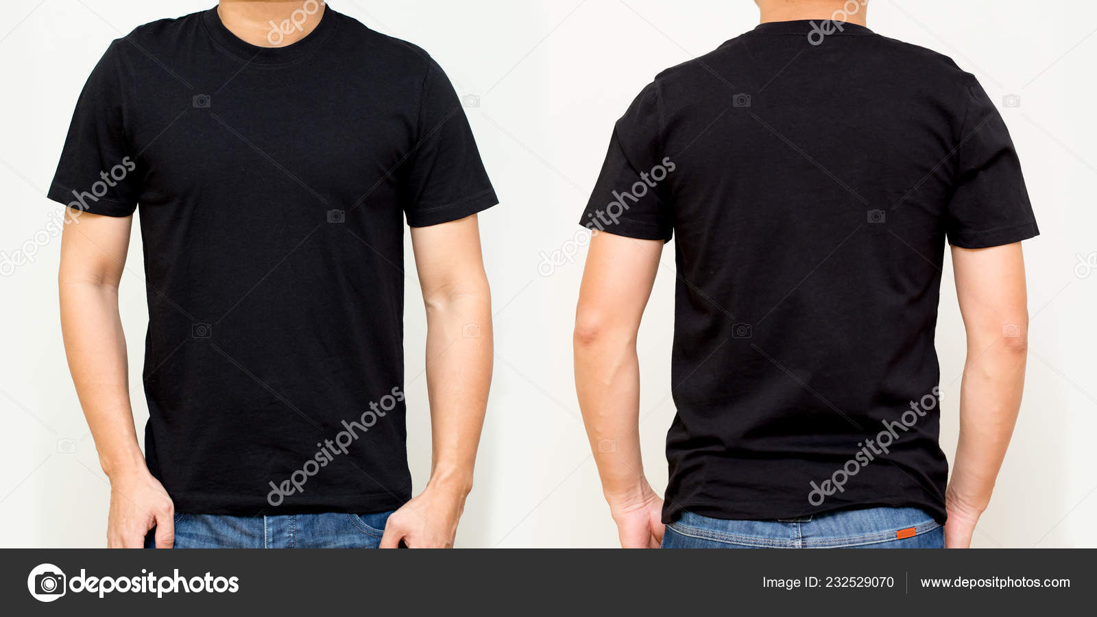 Imágenes de Mockup camisa negra, fotos de Mockup camisa negra sin royalties