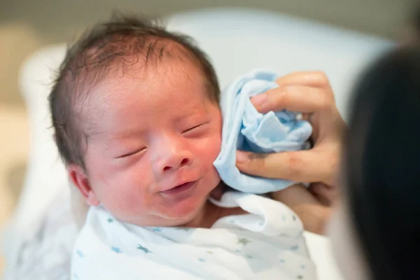Asia Bayi Satu Minggu Tua — Stok Foto