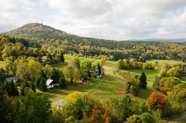 Autumn colorful landscape — Stock Photo, Image