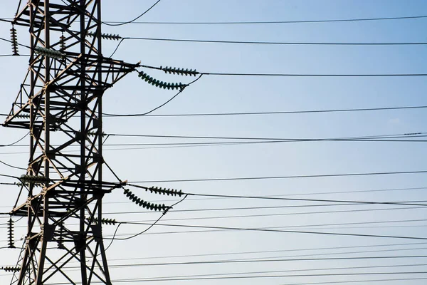 güç hattı gökyüzü arka planı