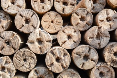 Ahşap günlükleri, doğal arka plan