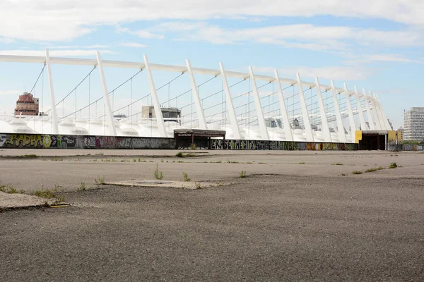 Techo Del Estadio Olímpico Nsc Olimpiysky Kiev Ucrania — Foto de Stock