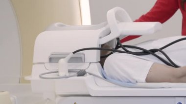 Manyetik rezonans görüntüleme tarayıcı Onkoloji beyin tümörü olan hasta