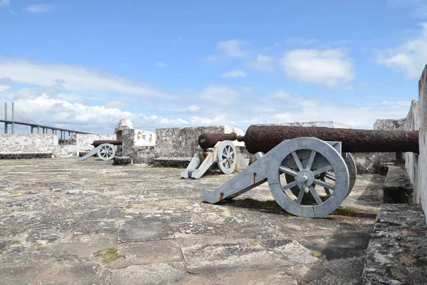 Natal Rio Grande Norte Brésil Septembre 2017 Vieux Canon Fortaleza — Photo