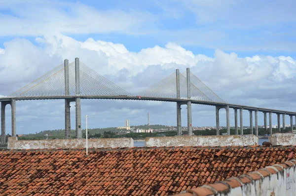 Natal Rio Grande Norte Brazilië September 2017 Zicht Fortaleza Dos — Stockfoto