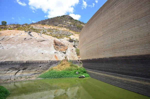 Santa Cruz Rio Grande Norte Brazil September 2017 View Dam — Stock Photo, Image