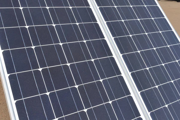 Solarmodul. alternative Energiequelle, Konzept nachhaltiger Energie — Stockfoto