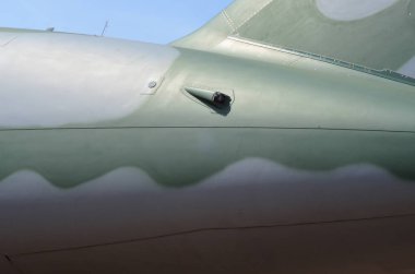 Askeri Helikopter Kamuflajı. Askeri uçak detay kamuflajı. Panel çizgisi ve degrade renkleri ile gövde hakkında görünüm