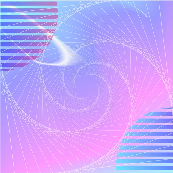 Estilo VAPORWAVE música electrónica de género — Vector de stock