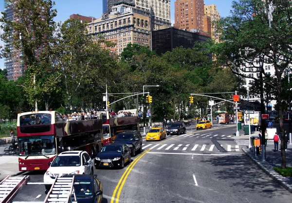 New York Usa Października 2016 Manhattanie Broadway New York City — Zdjęcie stockowe