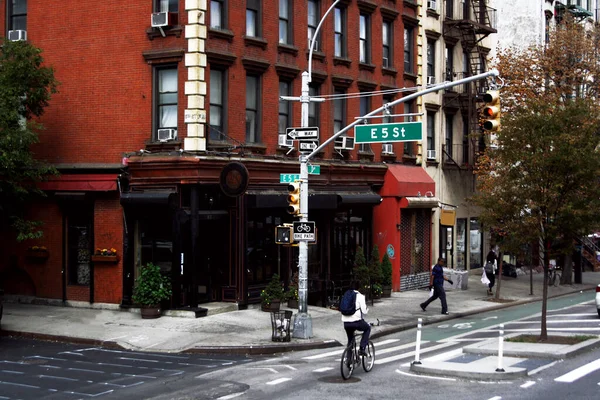 Nova Iorque Eua Outubro 2016 Manhattan Broadway Nova Iorque Rua — Fotografia de Stock