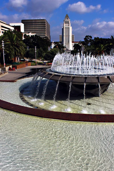 Los Angeles California Usa September 2019 Arthur Memorial Fountain Downtown — Stock Photo, Image