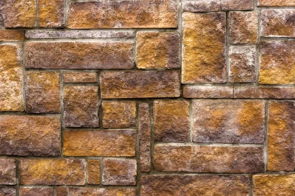Asymmetric brick wall decoration background