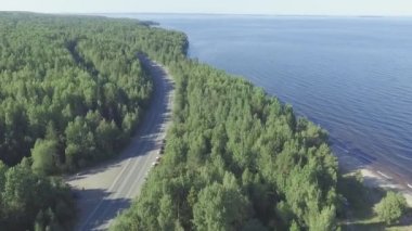 Yol ve göl görüntülemek anında ileri doymamış
