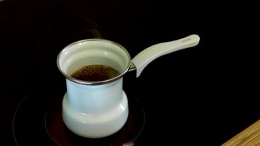 Sobayda kahve demlik sıcak aromakahve yapma