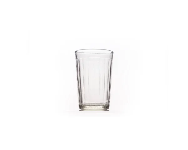 Leeres Sowjetisch Facettiertes Glas Auf Weiß — Stockfoto