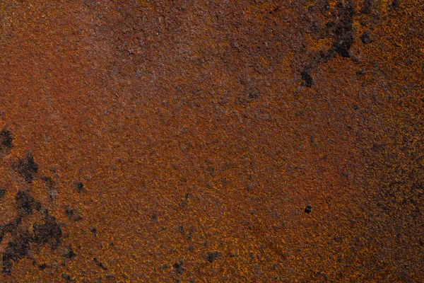 Fundo Folha Velha Ferro Com Uma Textura Ferrugem Vermelha Maravilhosa — Fotografia de Stock