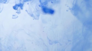 Soyut mavi hızlı ve pürüzsüz soyut biçimsiz peçe hareketi