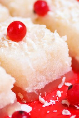 Meyve sufle jelatin ile