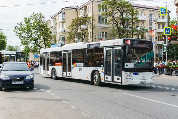 Rostov Sur Don Russie Mai 2018 Bus Urbain Moderne Dans — Photo