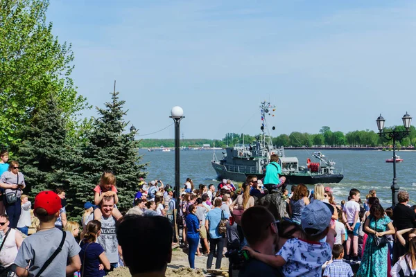 Ροστόφ Ντον Ρωσία Μαΐου 2018 Παρέλαση Των Ναυτικών Δυνάμεων Για — Φωτογραφία Αρχείου