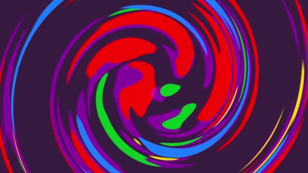 Whirlpool Motion Circle Gradient Background — Videoclip de stoc