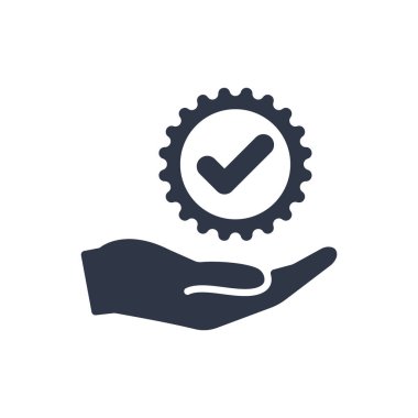 En iyi hizmetleri - vektör düz simgesi