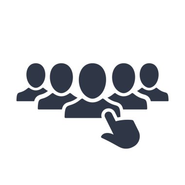 İşe Alım simge vektör