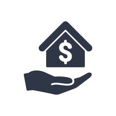 Ev maliyet Icon - dolar