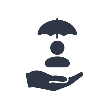 Hesap koruma kavramı - Minimal vektör simgesi