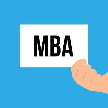 Adam gösteren kağıt Mba metin