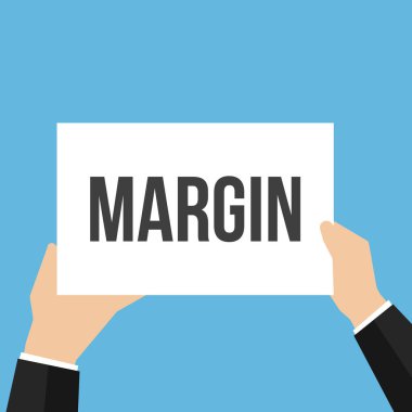 Adam gösteren kağıt kenar boşluğu metin