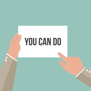 Kağıt yapabileceğiniz gösterilen adam