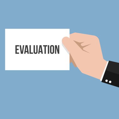 Adam gösteren kağıt değer biçmek metin