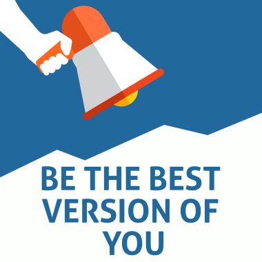 En iyi sürümü duyuru olacak. Megafon ile konuşma balonu tutan el