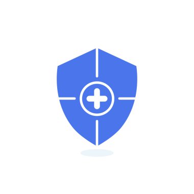 Güvenlik simgesi, onay, onay işareti ile kalkan, koruma ve güvenlik simgesi ekleme işareti ile. Güvenlik simgesi ve yeni, Ayrıca, pozitif sembol