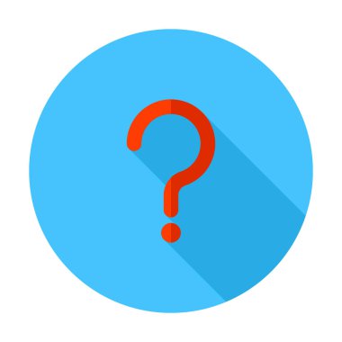 Soru işareti işareti simgesi, vektör çizim. SSS düğme. Soru sorma. Yardım isteyin. Soru işareti damgası. Bilgiye ihtiyacım var. Sorgu.