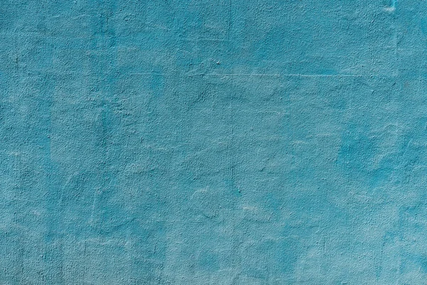Stary Niebieski Porysowany Betonu Ściany Teksturowanej Tło — Zdjęcie stockowe