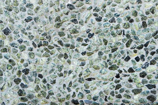 Fondo Pared Piedra Mosaico Gris Decorativo Vista Marco Completo — Foto de stock gratuita