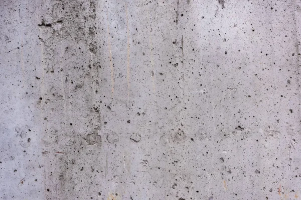 Widok Pełnoekranowy Szary Szorstki Porysowany Tekstury Ścian Betonowych — Zdjęcie stockowe