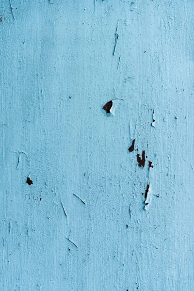 Close View Old Scratched Blue Wall Background — Stock Photo, Image